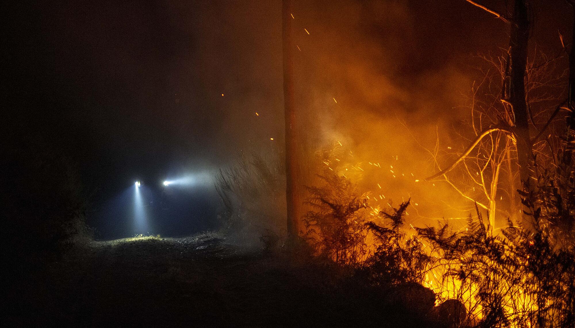 Incendio A Pobra de Brollón Lugo - 3